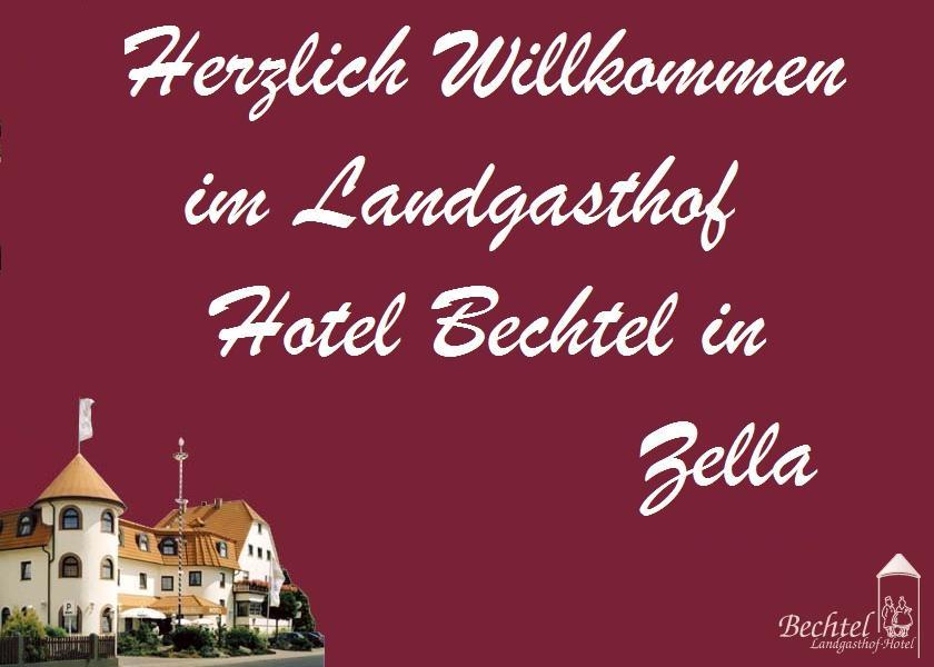 Landgasthof Hotel Bechtel Zella Exteriér fotografie